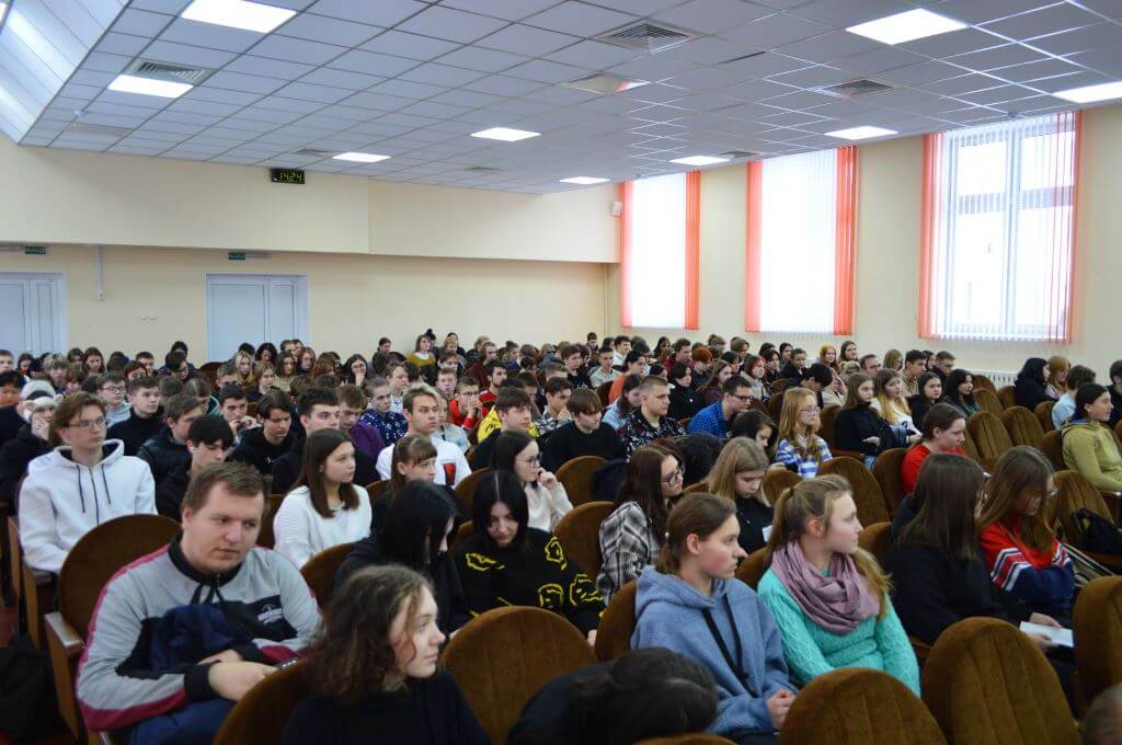 Акция МЧС в Барановичских экономико-юридическом и колледже легкой промышленности